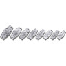 Грузило свинцовое SALMO плоское с зацепом скользящим 010г P5508-010